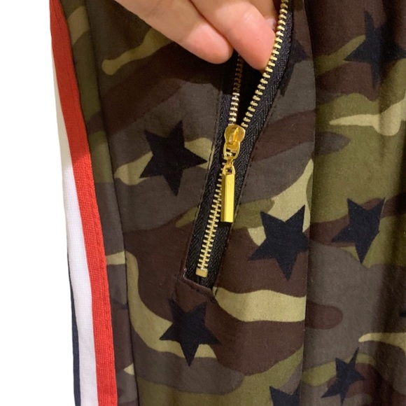 NEW Indero Joggers Camo Stretchy Loungewear Joggers Size L/XL - Picture 7 of 9